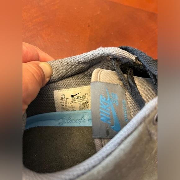 Men’s Nike suede SB Charge skate shoes - size 8.5 - Picture 5 of 5